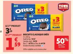 Auchan ORÉO Biscuits classique offre