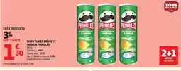 Auchan PRINGLES Chips tuiles crème et oignon offre