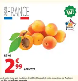 Auchan Abricots offre