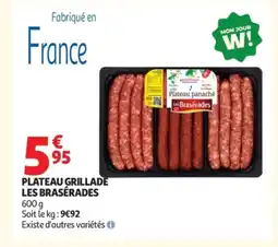 Auchan LES BRASÉRADES Plateau grillade offre