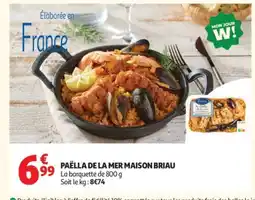 Auchan MAISON BRIAU Paëlla de la mer offre