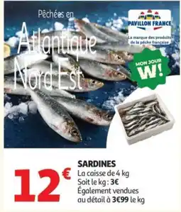 Auchan Sardines offre