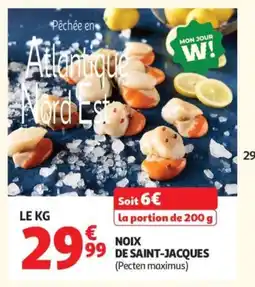 Auchan Noix de saint-jacques offre