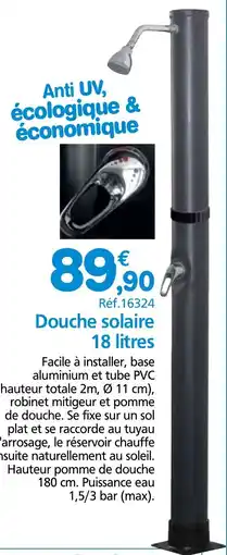 Provence Outillage Douche solaire offre