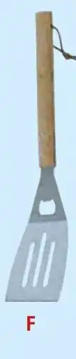 Provence Outillage Accessoires barbecue & plancha Spatule manche bois offre