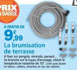 Provence Outillage La brumisation de terrasse offre