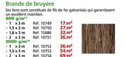 Provence Outillage Brande de bruyère offre