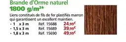 Provence Outillage Brande d'Orme naturel offre