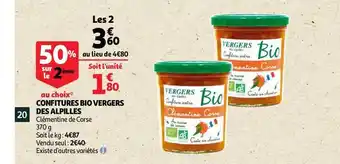 Confitures Bio Vergers Des Alpilles
