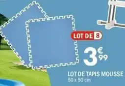 La Foir'Fouille Lot de tapis mousse offre