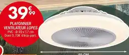 La Foir'Fouille Plafonnier ventilateur lopes offre