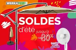 Provence Outillage Parasol déporté Ø 3 m crème offre