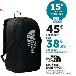 Hyper U SAC À DOS NORTHFACE offre