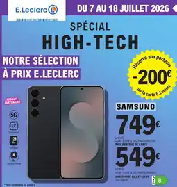 E.Leclerc Samsung Smartphone galaxy s25 fe offre