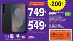 E.Leclerc Samsung Galaxy s25 fe offre