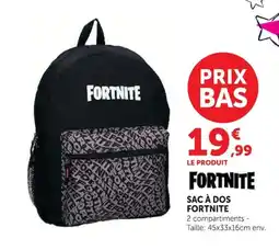 Hyper U SAC À DOS FORTNITE offre