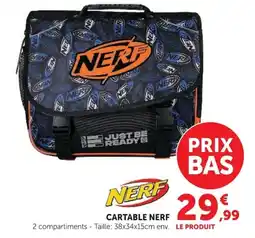 Hyper U CARTABLE NERF offre