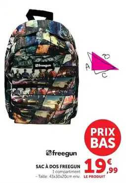 Super U Freegun Sac à dos offre