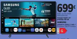 E.Leclerc Samsung Tv qled 75qef1 75" (Pouces) offre