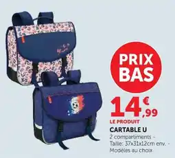 Super U Cartable u offre
