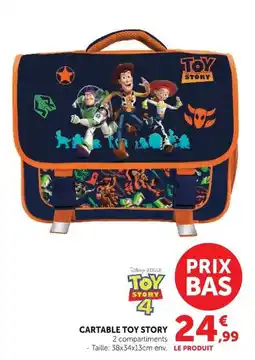 Super U Toy Story Cartable offre