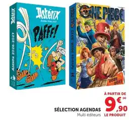 Super U Sélection agendas multi éditeurs offre