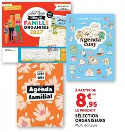 Super U Sélection organiseur offre