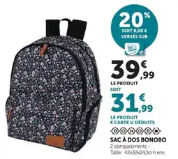 Hyper U SAC À DOS BONOBO offre