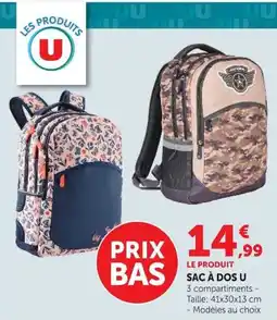 Hyper U SAC À DOS U offre