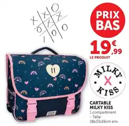 Hyper U CARTABLE MILKY KISS offre