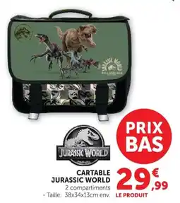 Hyper U CARTABLE JURASSIC WORLD offre
