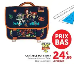 Hyper U CARTABLE TOY STORY offre