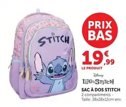 Hyper U SAC À DOS STITCH offre
