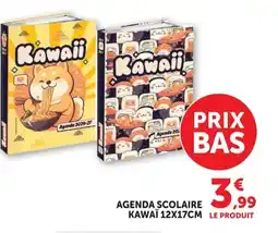 Hyper U AGENDA SCOLAIRE KAWAÏ offre