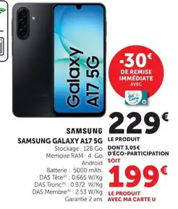 Hyper U SAMSUNG GALAXY A17 5G offre