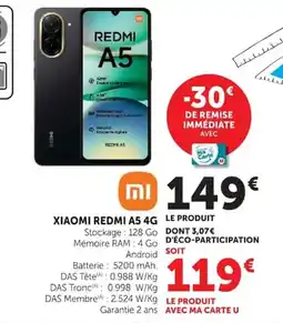Hyper U XIAOMI REDMI A5 4G offre