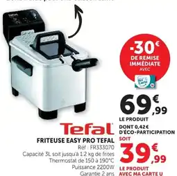 Hyper U FRITEUSE EASY PRO TEFAL offre