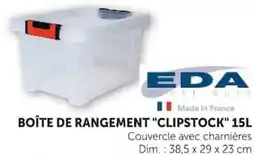 Hyper U BOÎTE DE RANGEMENT CLIPSTOCK offre