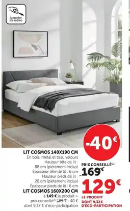 Hyper U LIT COSMOS offre