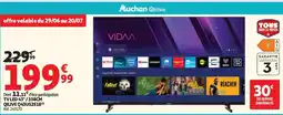 Auchan QILIVE Tv led 43"/108cm q43us251b offre