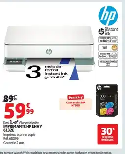 Auchan HP Imprimante envy 6132e offre