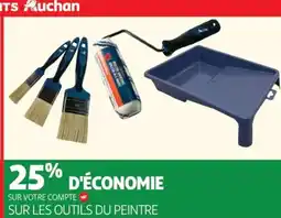 Auchan Sur les outils du peintre offre
