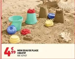 Auchan Mon seau de plage creatif offre