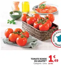 Super U Tomate ronde en grappe offre