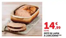 Super U Pâté de lapin à l'ancienne offre