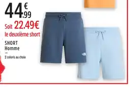 Intersport The north face short homme offre