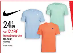 Intersport Nike tee-shirt homme offre