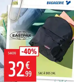 Intersport Eastpak sac à dos 24l offre