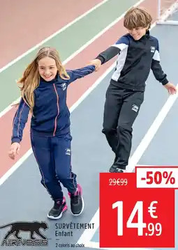 Intersport Airness survêtement enfant offre