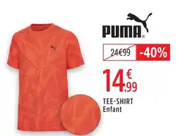 Intersport Puma tee-shirt enfant offre